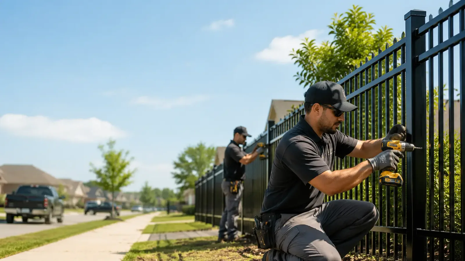 Metal Fence Installation in Lake Park, GA